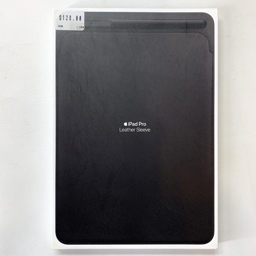 Apple Genuine iPad Pro 10.5” - Natural Leather Black Sleeve 🍎 - Picture 3 of 8